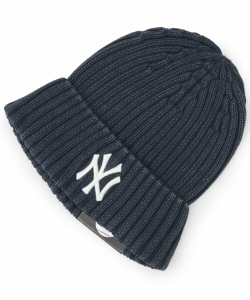 Lovetoxic / ラブトキシック ニットキャップ | 【NEW ERA】ウォッシュ加工ワッチ（紺）