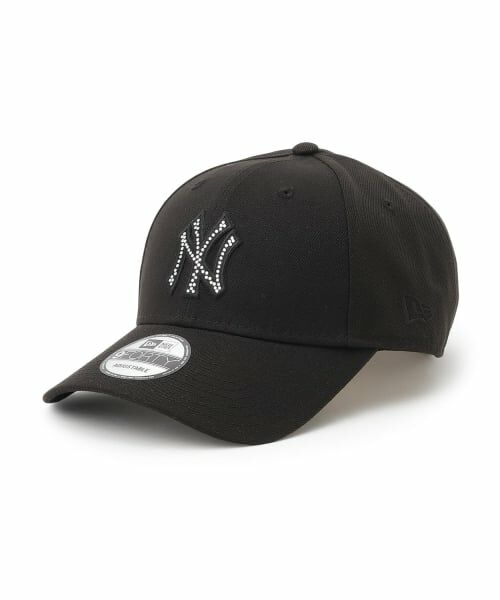 Lovetoxic / ラブトキシック キャップ | 【NEW ERA】9FORTYラインストーンキャップ（黒）