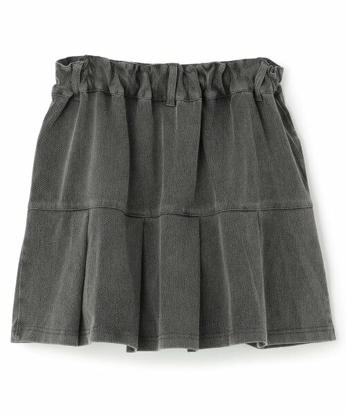 Lovetoxic / ラブトキシック ショート・ハーフ・半端丈パンツ | 【みんなの声/ストレッチ】デニムライクカットプリーツスカート | 詳細10