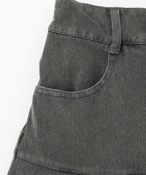 Lovetoxic / ラブトキシック ショート・ハーフ・半端丈パンツ | 【みんなの声/ストレッチ】デニムライクカットプリーツスカート | 詳細13
