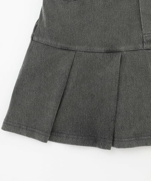 Lovetoxic / ラブトキシック ショート・ハーフ・半端丈パンツ | 【みんなの声/ストレッチ】デニムライクカットプリーツスカート | 詳細14
