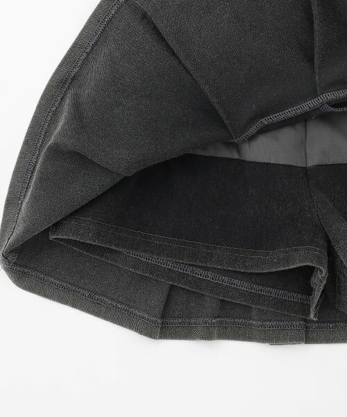 Lovetoxic / ラブトキシック ショート・ハーフ・半端丈パンツ | 【みんなの声/ストレッチ】デニムライクカットプリーツスカート | 詳細15