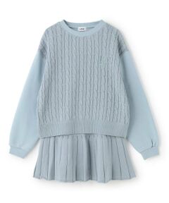 Lovetoxic / ラブトキシック その他トップス | 【洗える】ニットセットアップ
