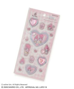 Lovetoxic / ラブトキシック ステーショナリー | 【エスターバニー×マイメロディ】キラキラジュエルシール