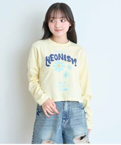 Lovetoxic / ラブトキシック Tシャツ | 【7days/綿100％/GOODPRICE】フラワーロゴ長袖Tシャツ