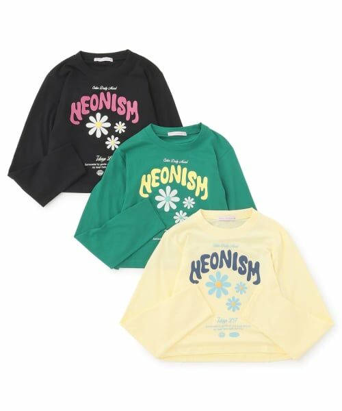 Lovetoxic / ラブトキシック Tシャツ | 【7days/綿100%/GOODPRICE】フラワーロゴ長袖Tシャツ | 詳細7