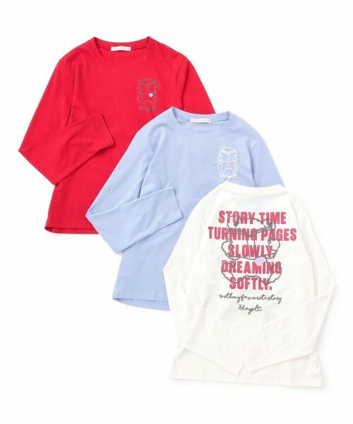 Lovetoxic / ラブトキシック Tシャツ | 【7days/綿100%/GOODPRICE】デカクマ長袖Tシャツ | 詳細10