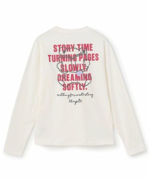 Lovetoxic / ラブトキシック Tシャツ | 【7days/綿100%/GOODPRICE】デカクマ長袖Tシャツ | 詳細15
