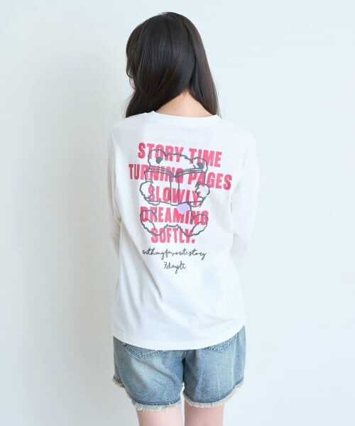 Lovetoxic / ラブトキシック Tシャツ | 【7days/綿100%/GOODPRICE】デカクマ長袖Tシャツ | 詳細6