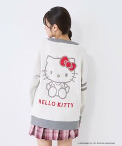Lovetoxic / ラブトキシック カーディガン・ボレロ | 【サンリオキャラクターズ/ハローキティ】【LTXC】リラックスルーズニットカーディガン