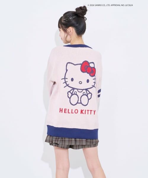 Lovetoxic / ラブトキシック カーディガン・ボレロ | 【サンリオキャラクターズ/ハローキティ】【LTXC】リラックスルーズニットカーディガン | 詳細15