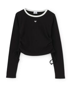 Lovetoxic / ラブトキシック Tシャツ | 【抗菌防臭】サイドドロストテレコ長袖T▼