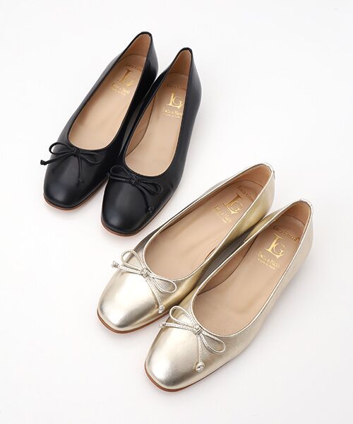 Luca Grossi / ルカ グロッシ パンプス | リボン付きフラットパンプス | 詳細8