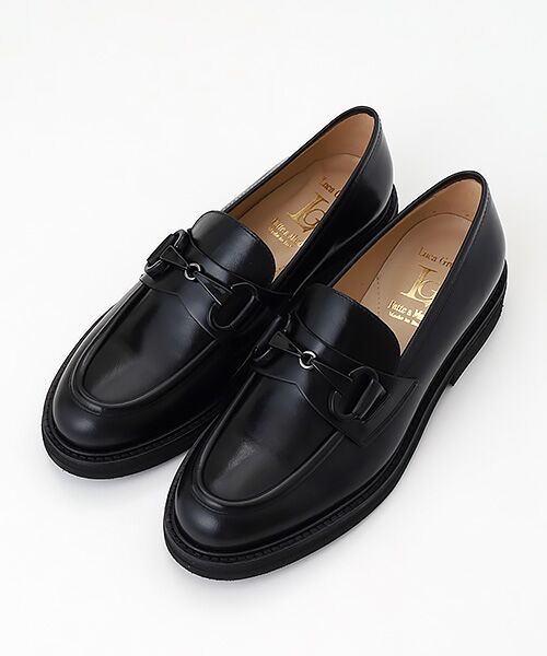 Luca Grossi / ルカ グロッシ フラットシューズ | ソフトレザービットローファー | 詳細1