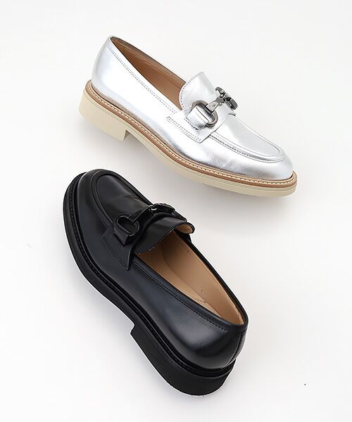 Luca Grossi / ルカ グロッシ フラットシューズ | ソフトレザービットローファー | 詳細8