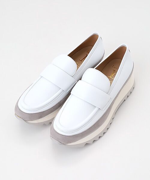 Luca Grossi / ルカ グロッシ フラットシューズ | ソフトレザーシャークソールローファー | 詳細7