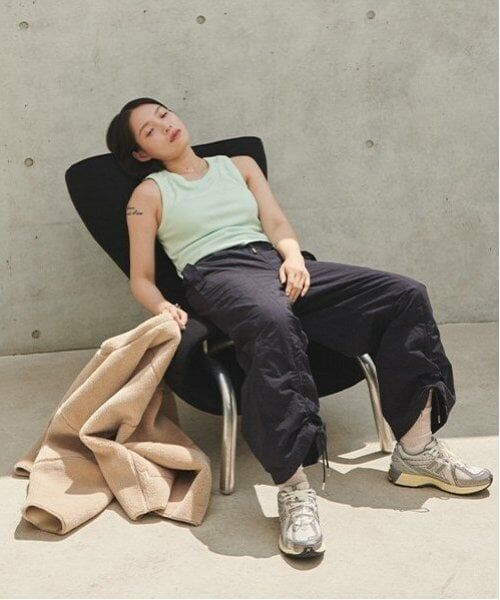 LUKU nari / ルクナーリ その他パンツ | シャーリングワイドパンツ | 詳細4