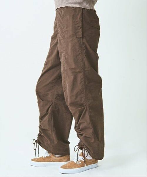 LUKU nari / ルクナーリ その他パンツ | シャーリングワイドパンツ | 詳細6