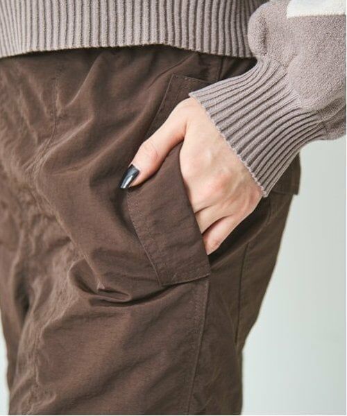 LUKU nari / ルクナーリ その他パンツ | シャーリングワイドパンツ | 詳細9