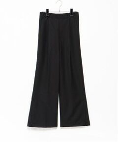 LUKU nari / ルクナーリ その他パンツ | セミワイドタックパンツ