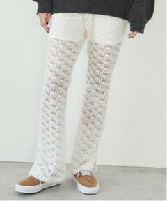 LUKU nari / ルクナーリ その他パンツ | レースフレアパンツ