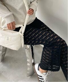 LUKU nari / ルクナーリ その他パンツ | レースフレアパンツ