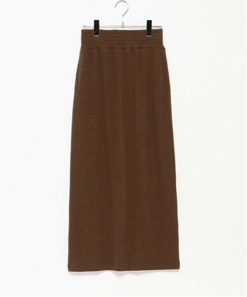 LUKU nari / ルクナーリ ミニ・ひざ丈スカート | カットリブタイトスカート | 詳細11