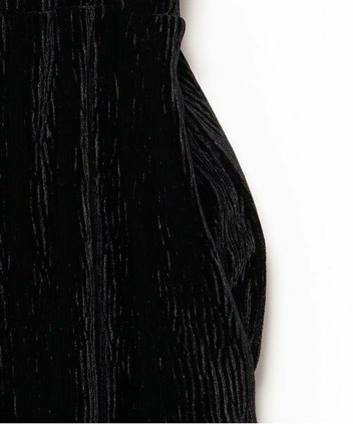 LUKU nari / ルクナーリ ミニ・ひざ丈スカート | ベロアプリーツスカート | 詳細13