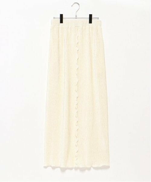 LUKU nari / ルクナーリ ミニ・ひざ丈スカート | ベロアプリーツスカート | 詳細9