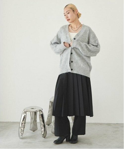 LUKU nari / ルクナーリ ミニ・ひざ丈スカート | プリーツスカート | 詳細8