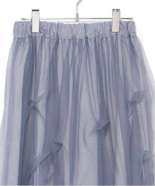 LUKU nari / ルクナーリ ミニ・ひざ丈スカート | チュールボリュームスカート | 詳細15