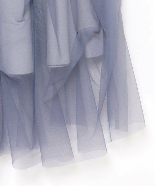 LUKU nari / ルクナーリ ミニ・ひざ丈スカート | チュールボリュームスカート | 詳細16