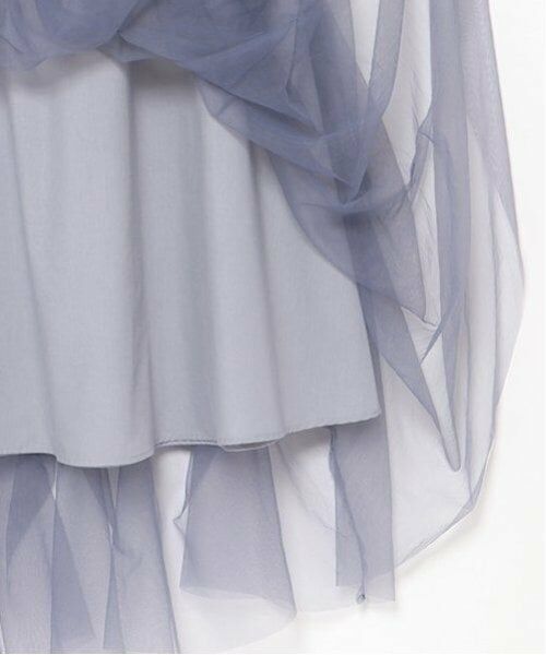 LUKU nari / ルクナーリ ミニ・ひざ丈スカート | チュールボリュームスカート | 詳細17