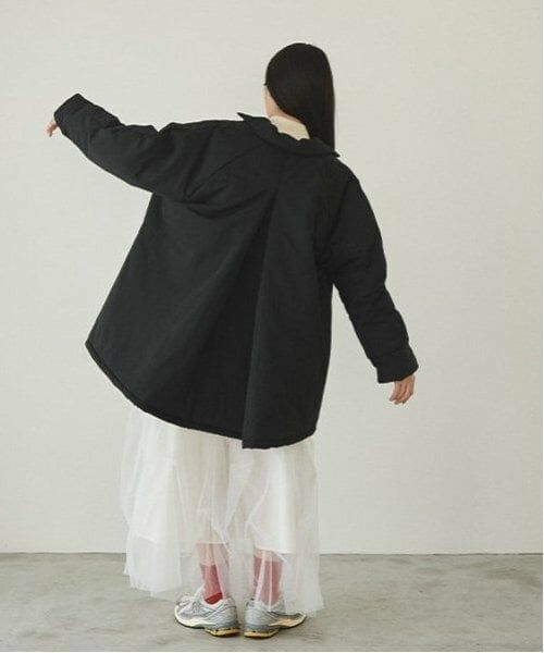 LUKU nari / ルクナーリ ミニ・ひざ丈スカート | チュールボリュームスカート | 詳細3