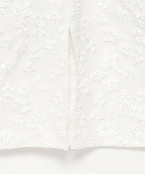 LUKU nari / ルクナーリ ミニ・ひざ丈スカート | 花ジャガードタイトスカート | 詳細17