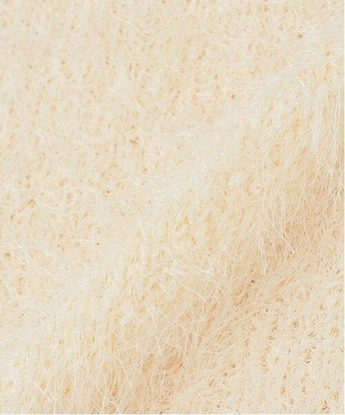 LUKU nari / ルクナーリ ミニ・ひざ丈スカート | フリンジニットスカート | 詳細11