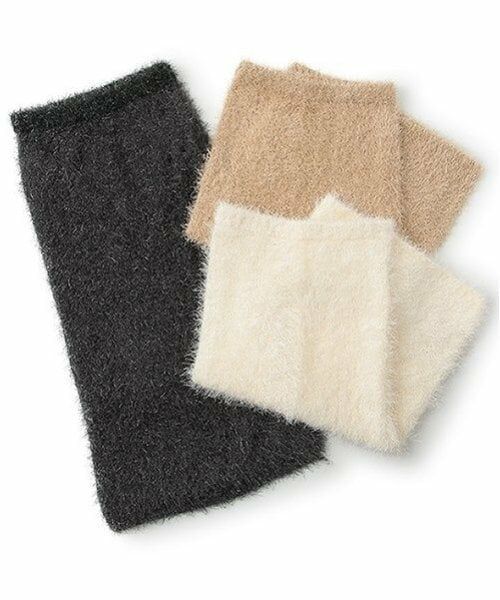 LUKU nari / ルクナーリ ミニ・ひざ丈スカート | フリンジニットスカート | 詳細15