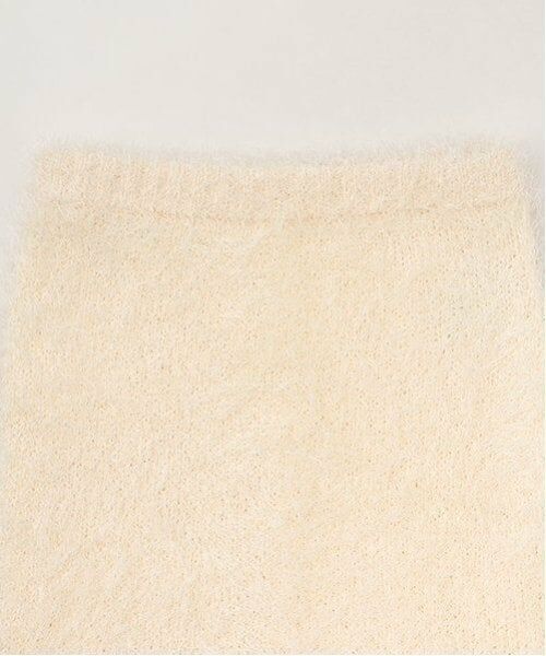 LUKU nari / ルクナーリ ミニ・ひざ丈スカート | フリンジニットスカート | 詳細9