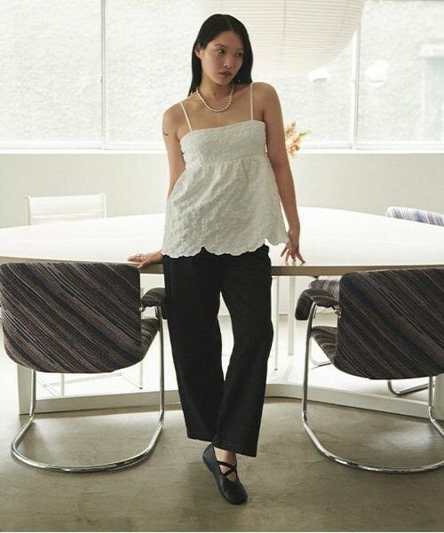 LUKU nari / ルクナーリ その他トップス | 花ジャガードチュニック | 詳細1