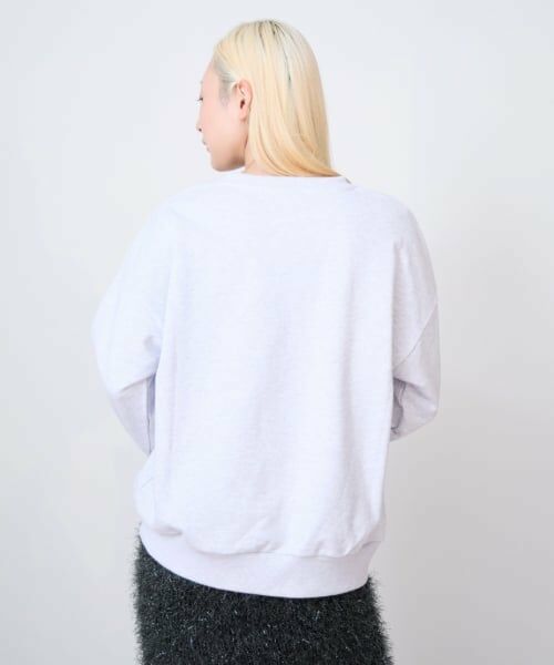 LUKU nari / ルクナーリ スウェット | ロゴスウェットプルオーバー | 詳細4