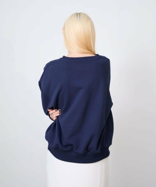 LUKU nari / ルクナーリ スウェット | ロゴスウェットプルオーバー | 詳細6