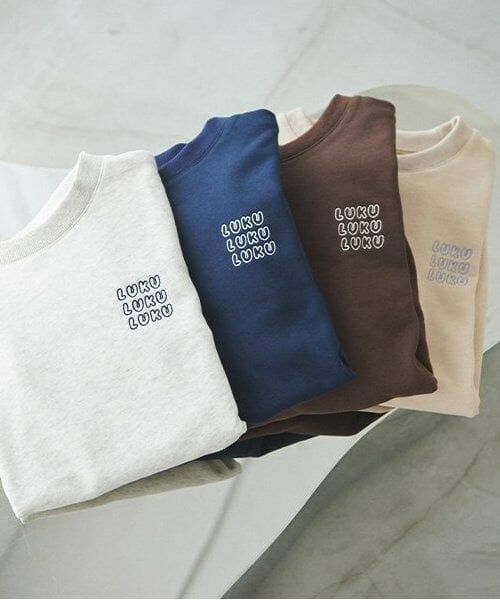 LUKU nari / ルクナーリ スウェット | ロゴスウェットプルオーバー | 詳細9