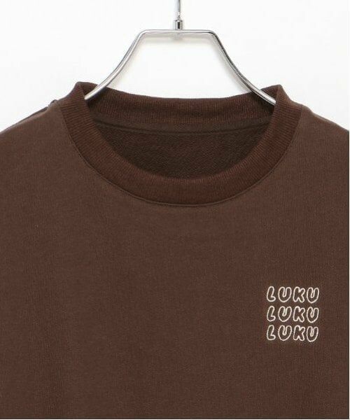 LUKU nari / ルクナーリ スウェット | ロゴスウェットプルオーバー | 詳細20