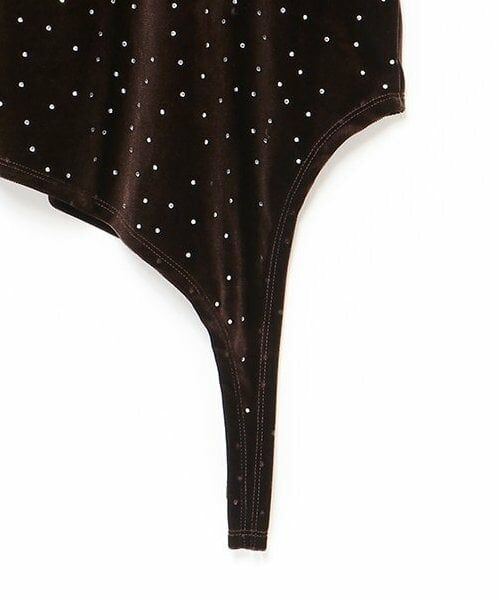 LUKU nari / ルクナーリ Tシャツ | ベロアスパンコールプルオーバー | 詳細16