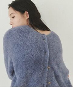 LUKU nari / ルクナーリ ニット・セーター | シャギーニュアンスカーディガン