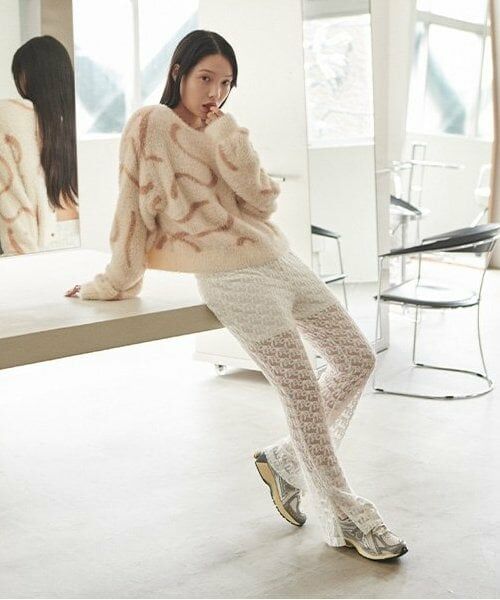 LUKU nari / ルクナーリ ニット・セーター | シャギーニュアンスカーディガン | 詳細1