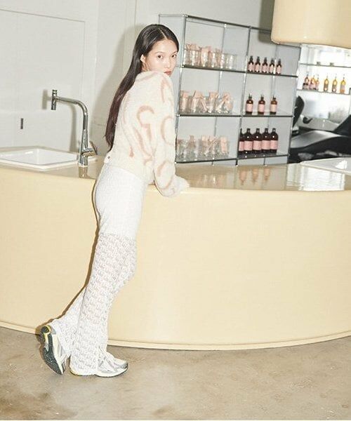 LUKU nari / ルクナーリ ニット・セーター | シャギーニュアンスカーディガン | 詳細12