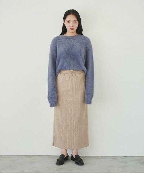 LUKU nari / ルクナーリ ニット・セーター | シャギーニュアンスカーディガン | 詳細17