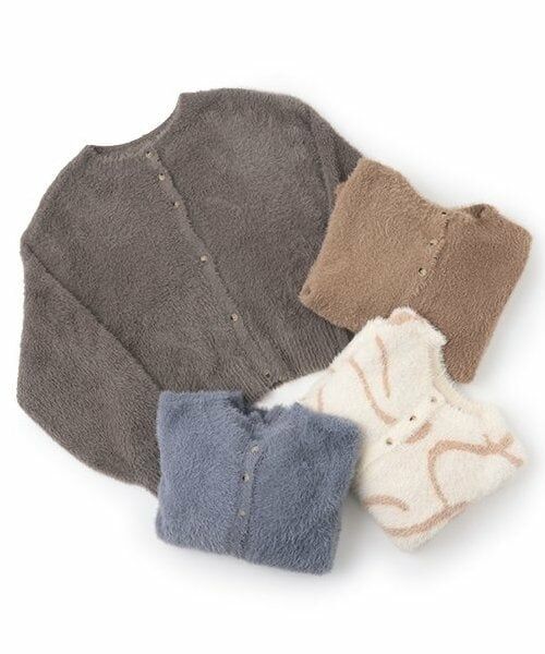 LUKU nari / ルクナーリ ニット・セーター | シャギーニュアンスカーディガン | 詳細3