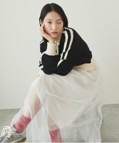 LUKU nari / ルクナーリ ニット・セーター | スタンドラインZIPニット